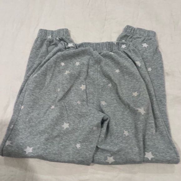 Gray Star Print Pajama Pants - Picture 3 of 3